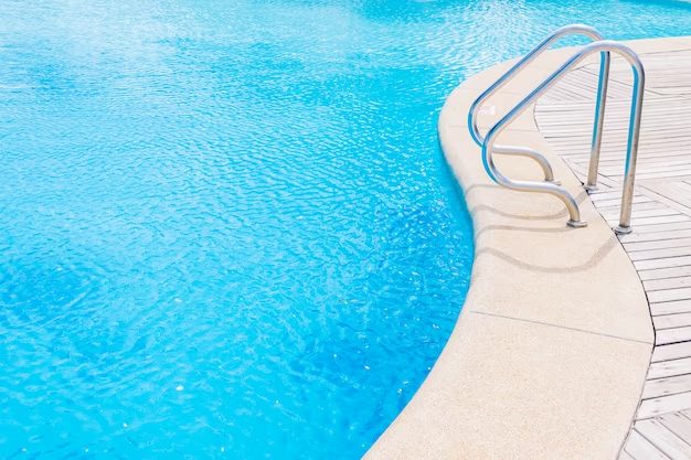 Image of a swimming pool's side